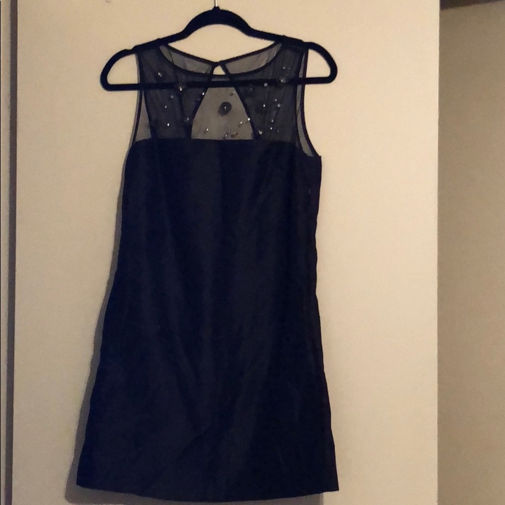 Black cocktail dress